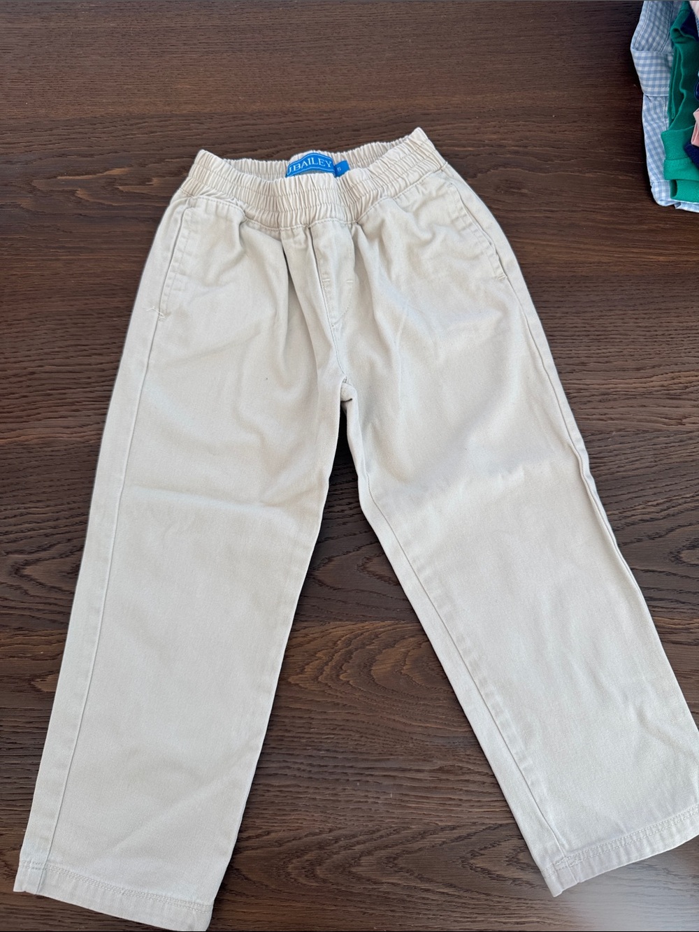 BAILEY Kids Cream Pull-On One-Piece Pants